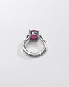 Designer Ruby (Manik) Ring – 925 Silver - #1281N4