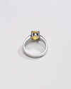 Rich-Hue Yellow Sapphire (Pukhraj) Ring – 925 Silver - #1200