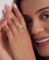 Classic Cat's Eye (Lehsunia) Ring – 925 Silver - #1201
