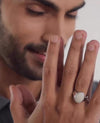 Royal Opal (Doodhiya) Ring – 925 Silver - #1228B